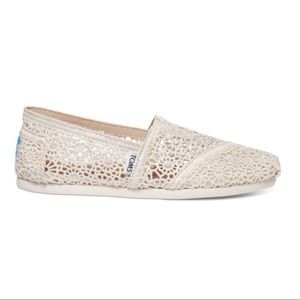 Toms | Moroccan Crochet Slip On Shoes